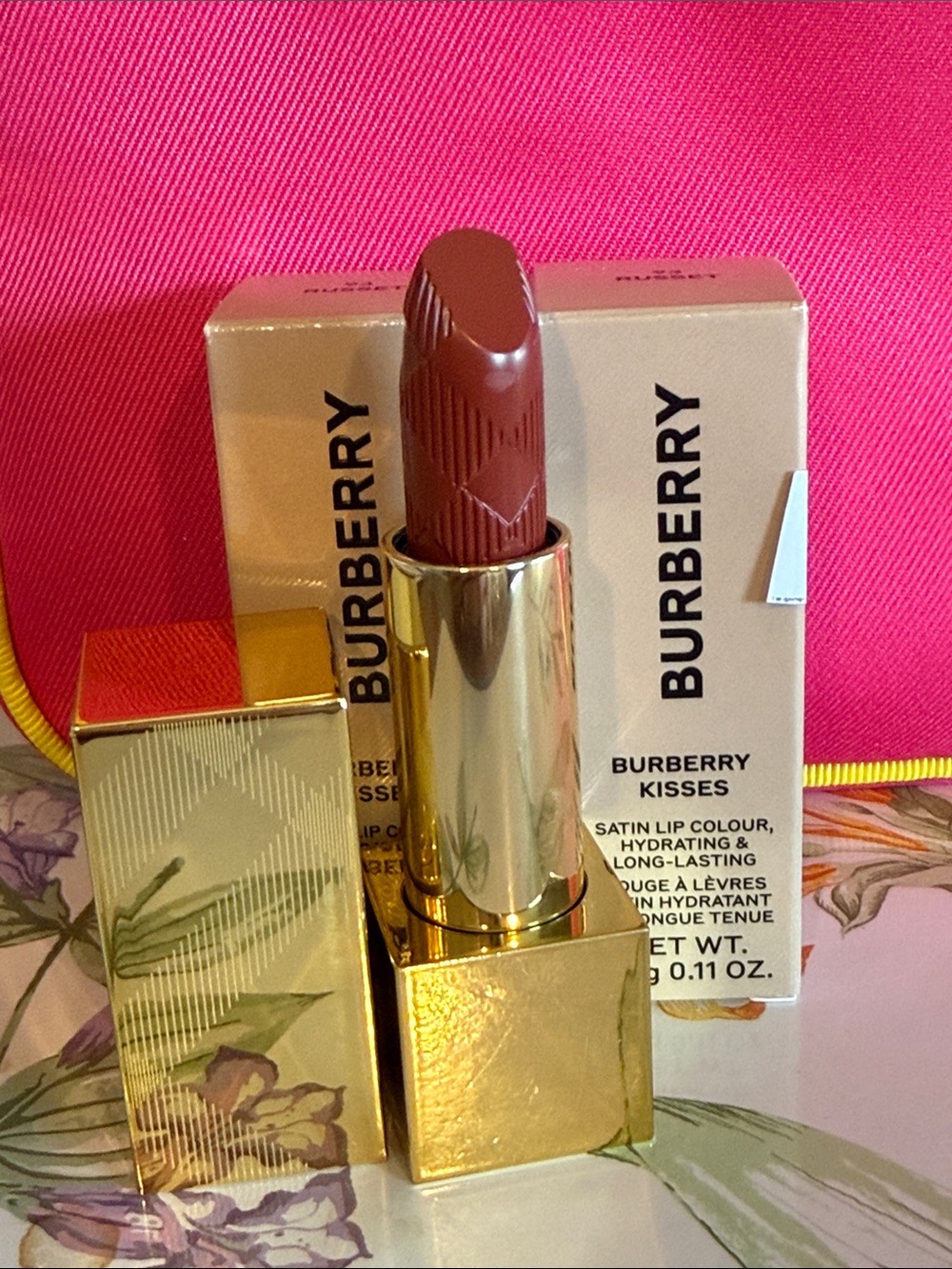 Burberry Satin Lipstick in Rose Brown